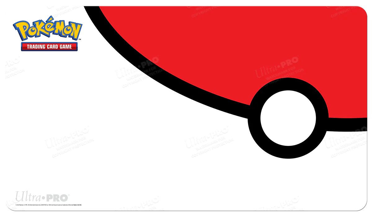 Ultra PRO - Mousepad/Mat/Playmat - Pokemon - Poké Ball - Hobby Champion Inc