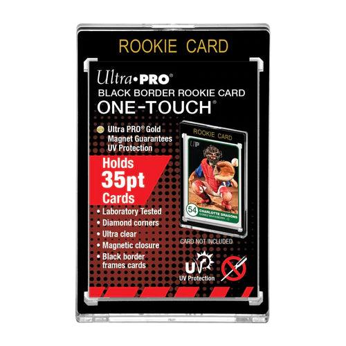 Ultra PRO - One-Touch 035pt Black Border Gold Foil Rookie - Hobby Champion Inc