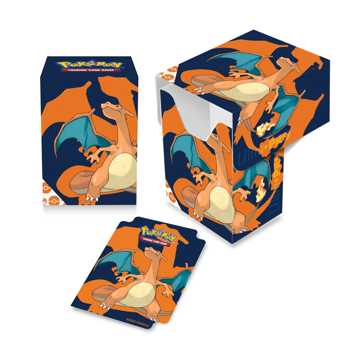 Ultra PRO - Plastic Deck Box - Pokemon - Charizard - Hobby Champion Inc