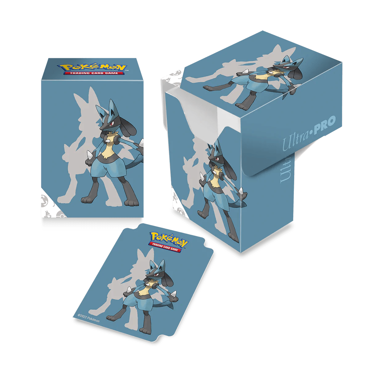 Ultra PRO - Plastic Deck Box - Pokemon - Lucario - Hobby Champion Inc