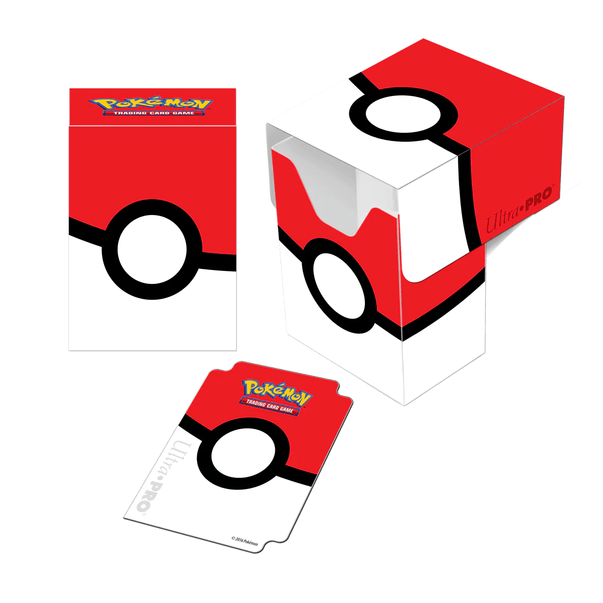 Ultra PRO - Plastic Deck Box - Pokemon - Poké Ball - Hobby Champion Inc