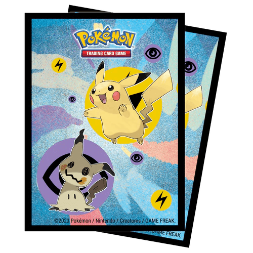 Ultra PRO - Sleeves (65ct) For Pokemon Cards - Pikachu & Mimikyu - Hobby Champion Inc