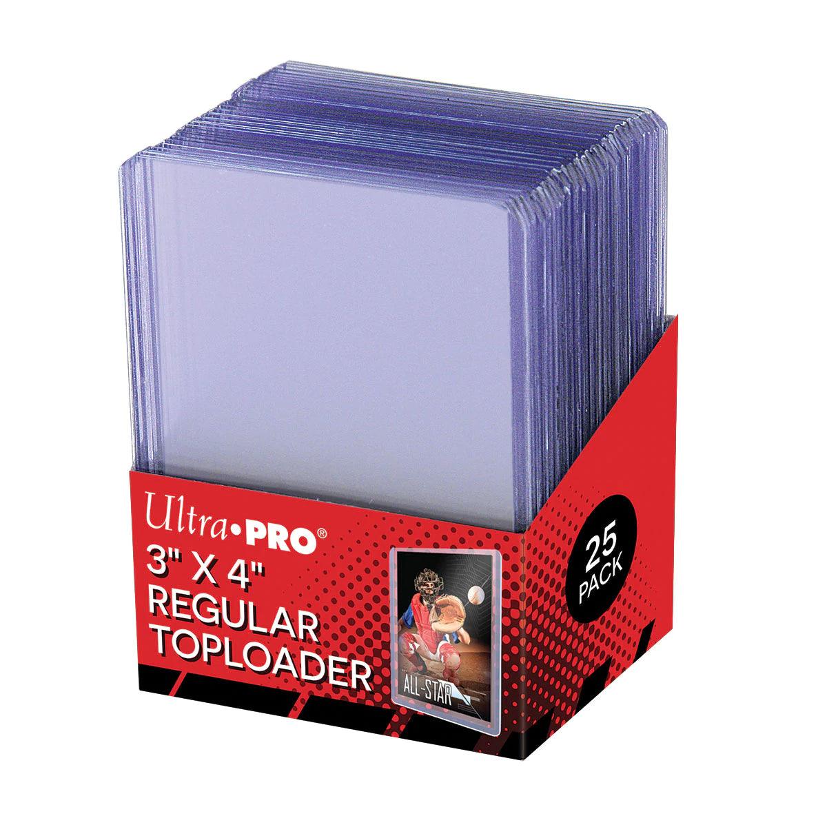 Ultra PRO - Toploader Pack - 035pt Regular (25 toploaders per pack) - Hobby Champion Inc