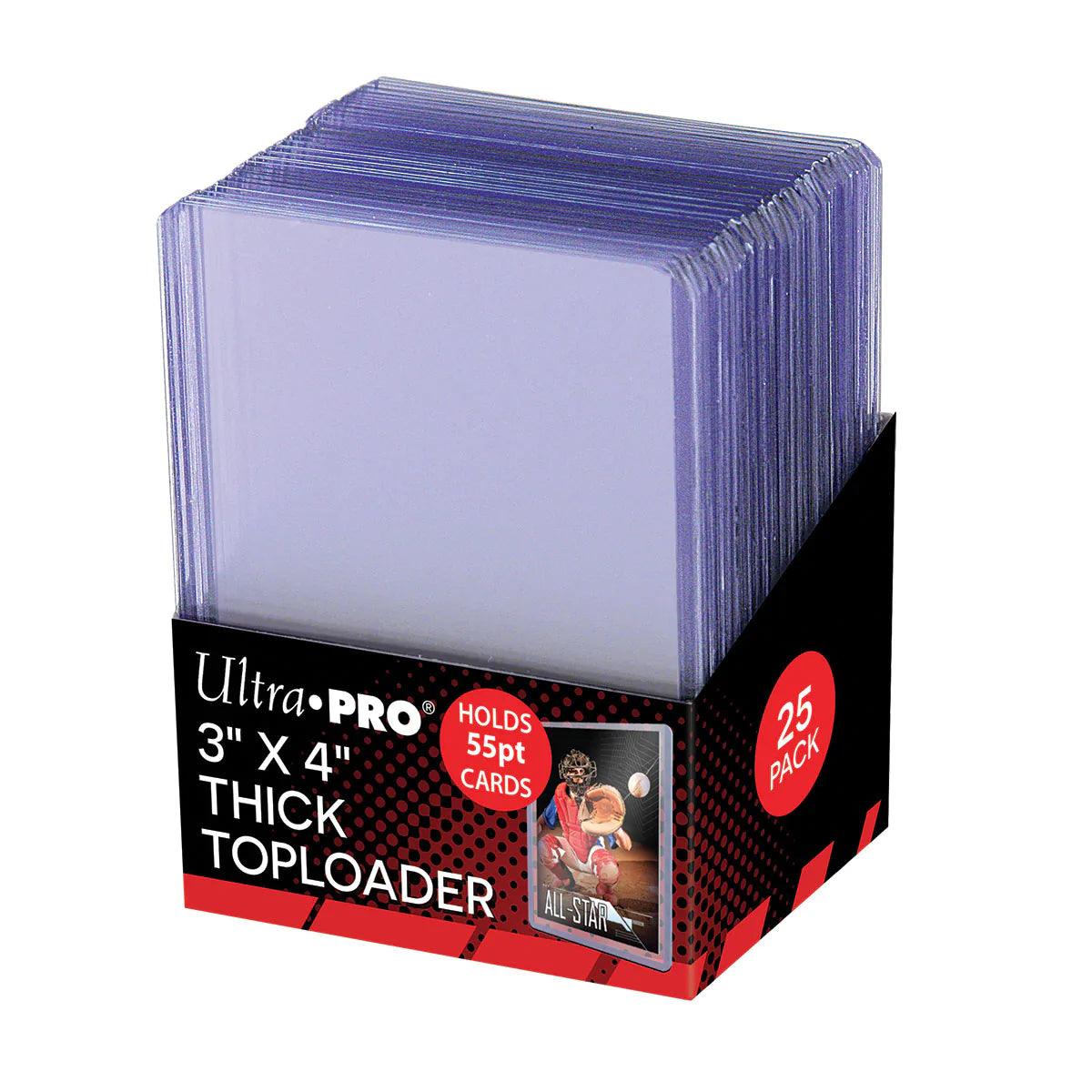 Ultra PRO - Toploader Pack - 055pt (25 toploaders per pack) - Hobby Champion Inc