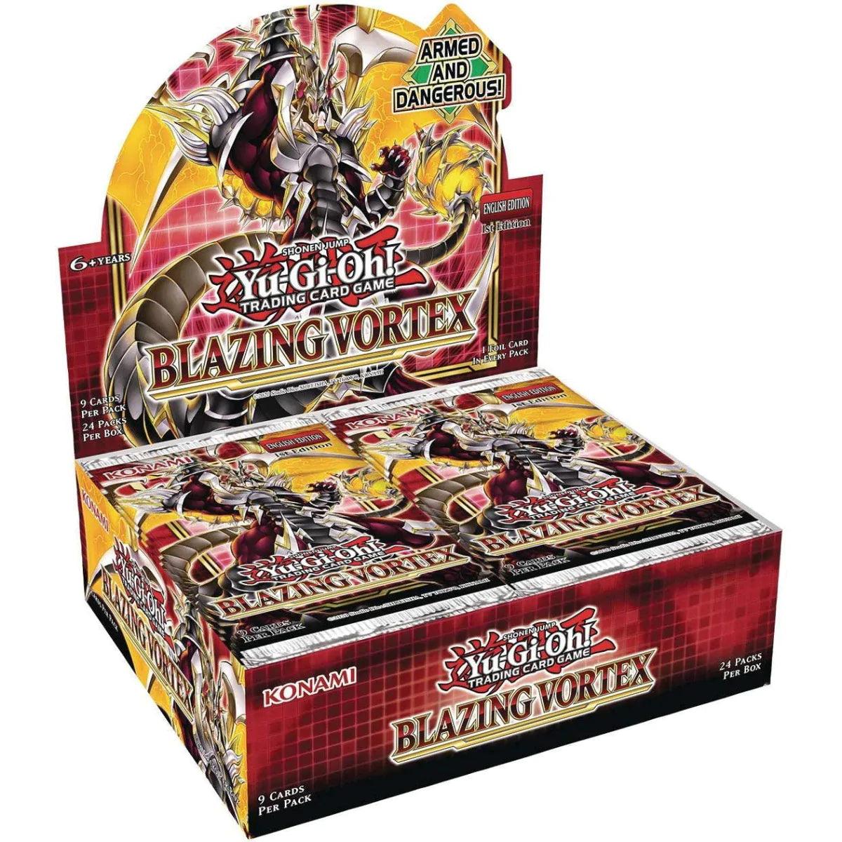Yu-Gi-Oh! - Blazing Vortex - 1st Edition - Booster Box (24 packs) - Hobby Champion Inc
