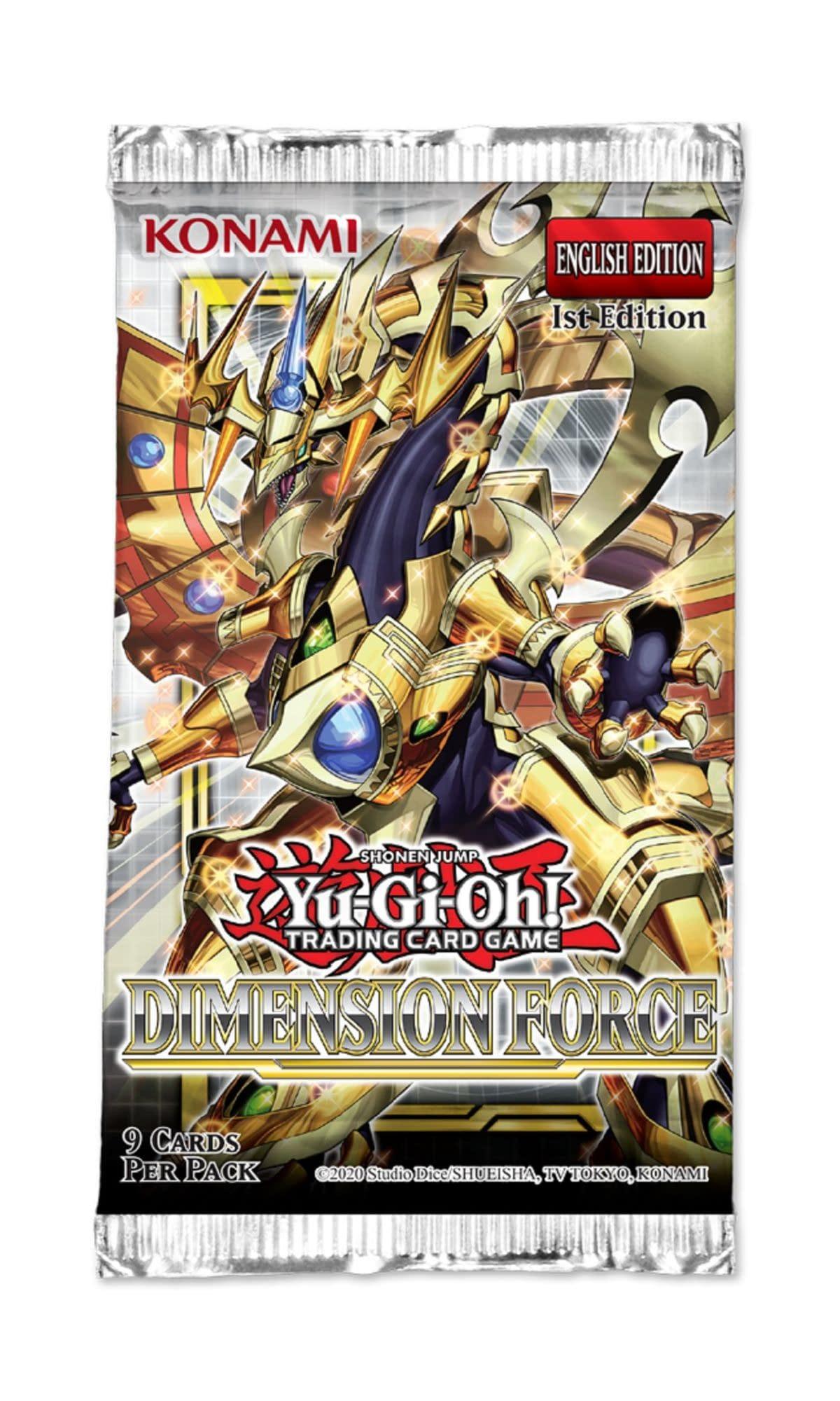 Yu-Gi-Oh! - Dimension Force - 1st Edition - Booster Pack (9 cards) - Hobby Champion Inc