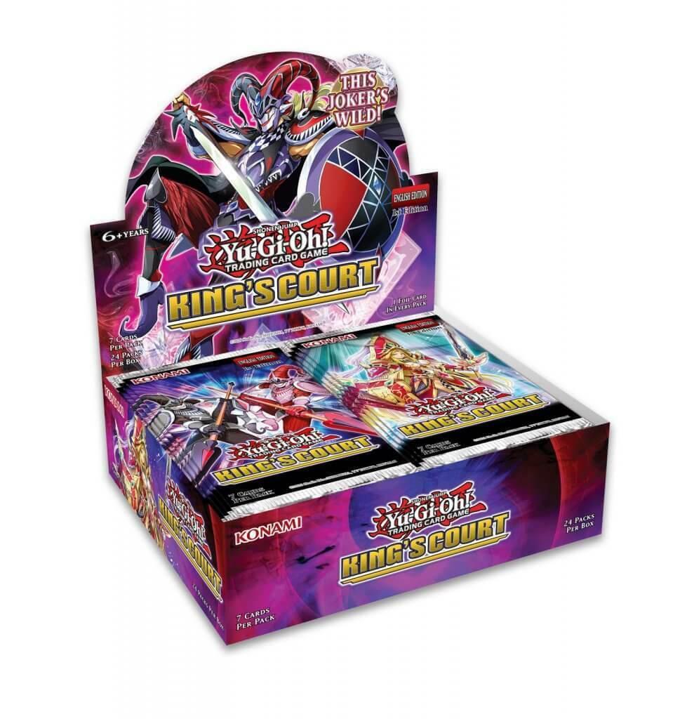 Yu-Gi-Oh! - King's Court - 1st Edition - Booster Box (24 packs) - Hobby Champion Inc