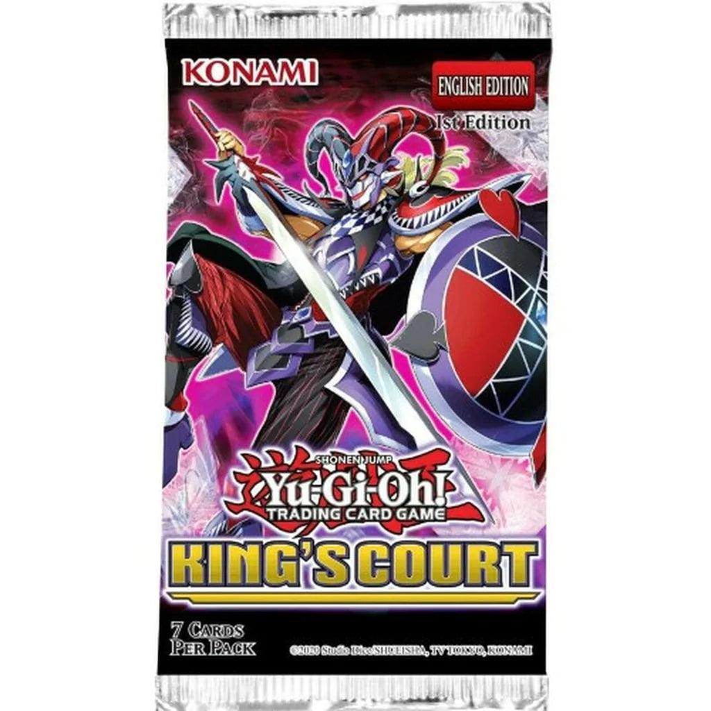 Yu-Gi-Oh! - King's Court - 1st Edition - Booster Pack (7 Cards) - Hobby Champion Inc