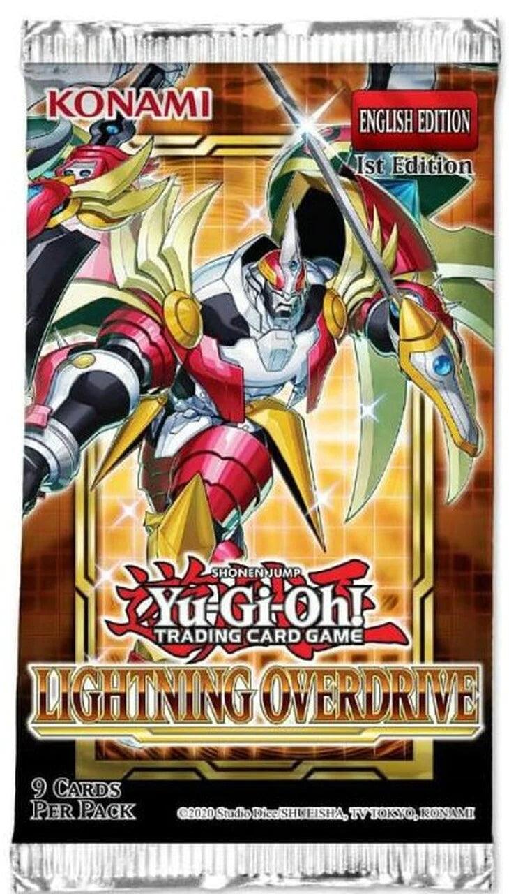 Yu-Gi-Oh! - Lightning Overdrive - 1st Edition - Booster Pack (9 Cards) - Hobby Champion Inc